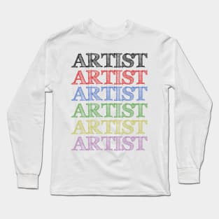 ARTIST 'colors' Long Sleeve T-Shirt